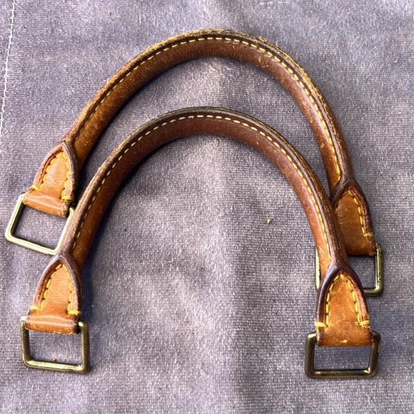 Authentic Louis Vuitton Vintage Speedy Replacement Straps Handles n8 - Picture 5 of 9